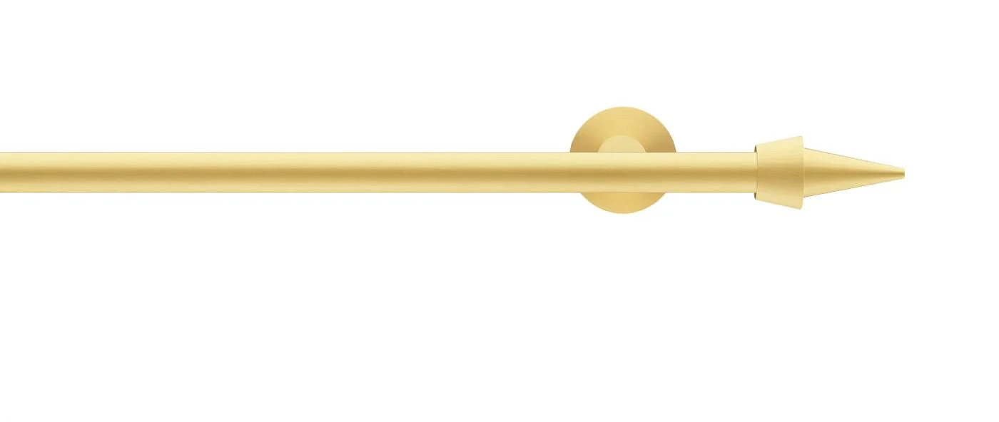 Brushed brass