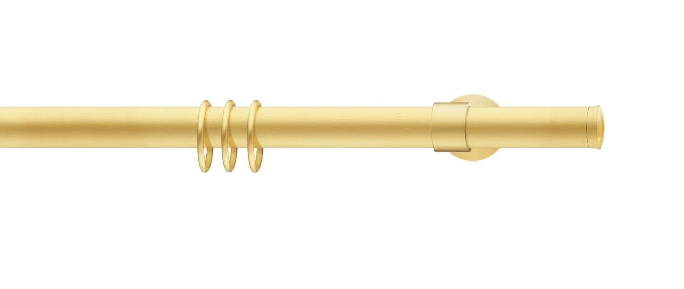 Brushed brass