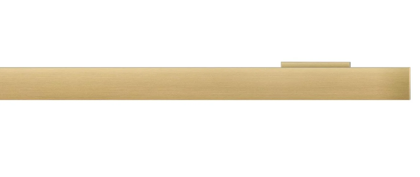 Brushed brass