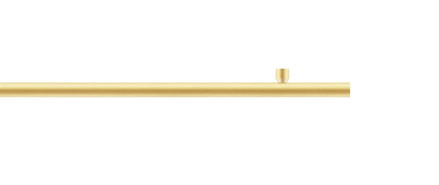 Brushed brass