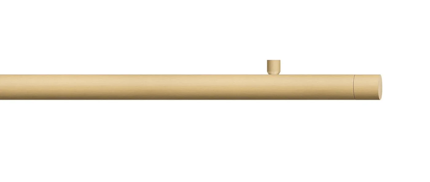 Brushed brass