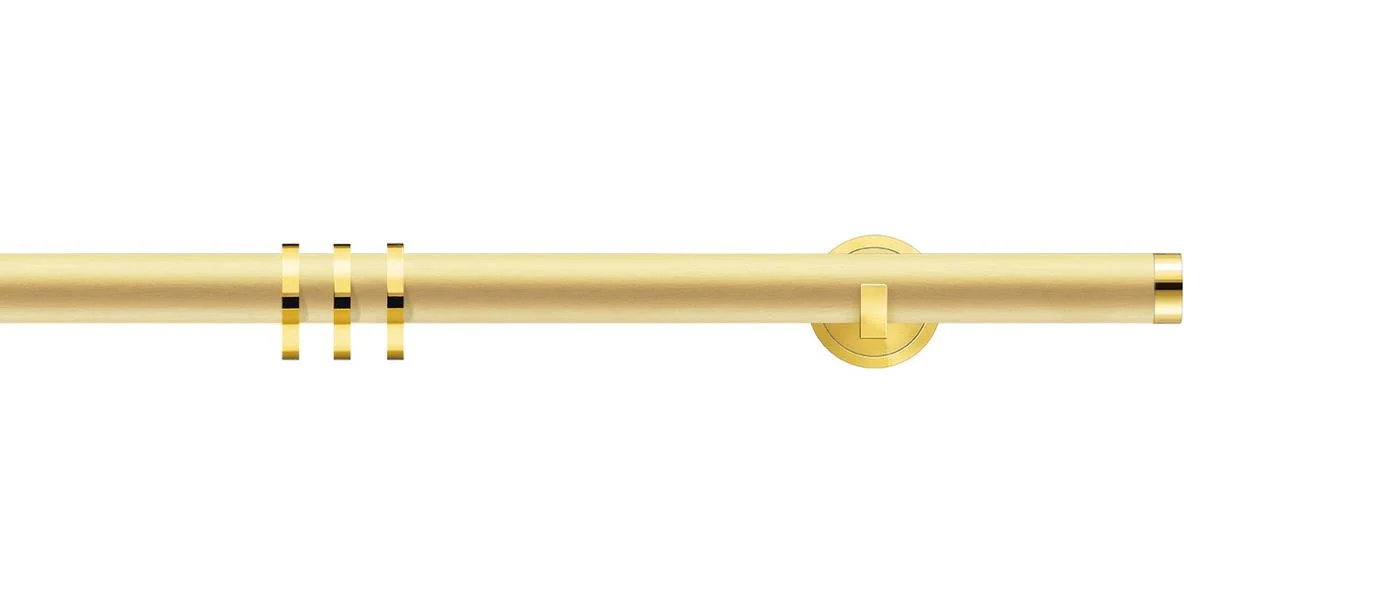 Brushed brass / brass