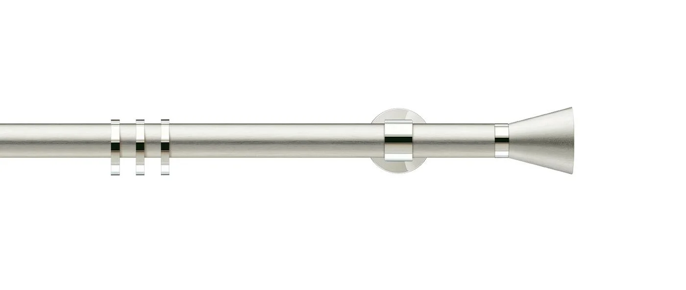 Brushed nickel / nickel