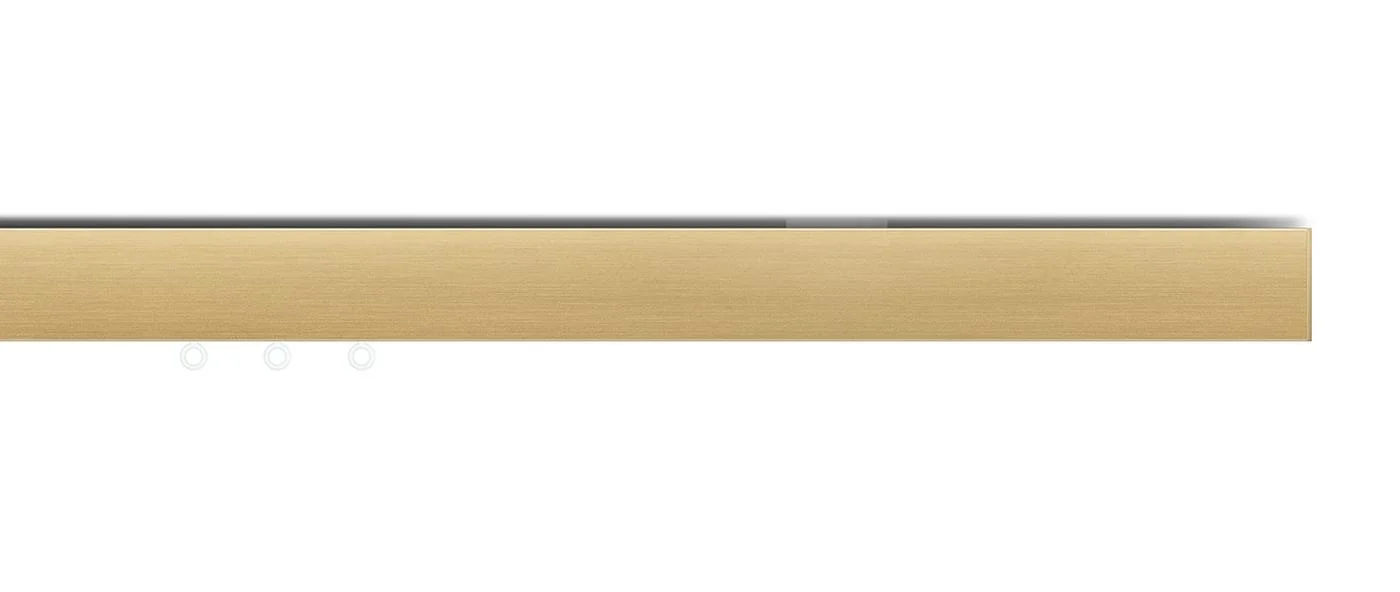 Brushed brass