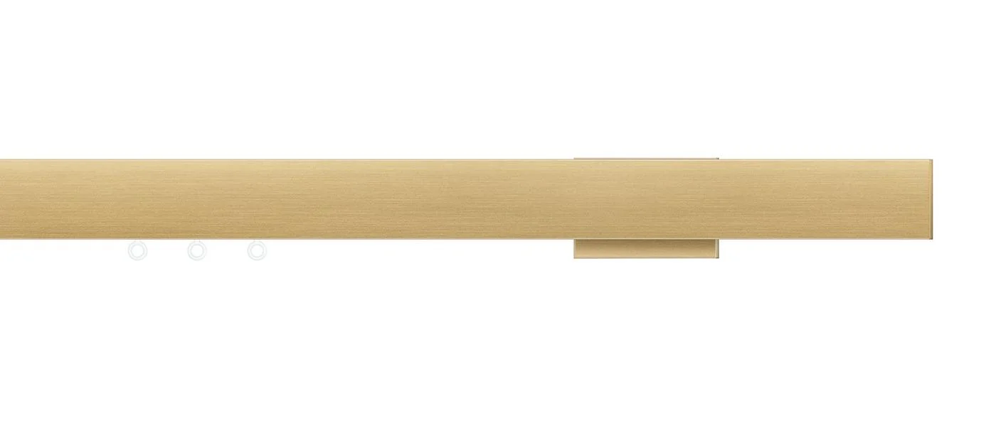Brushed brass