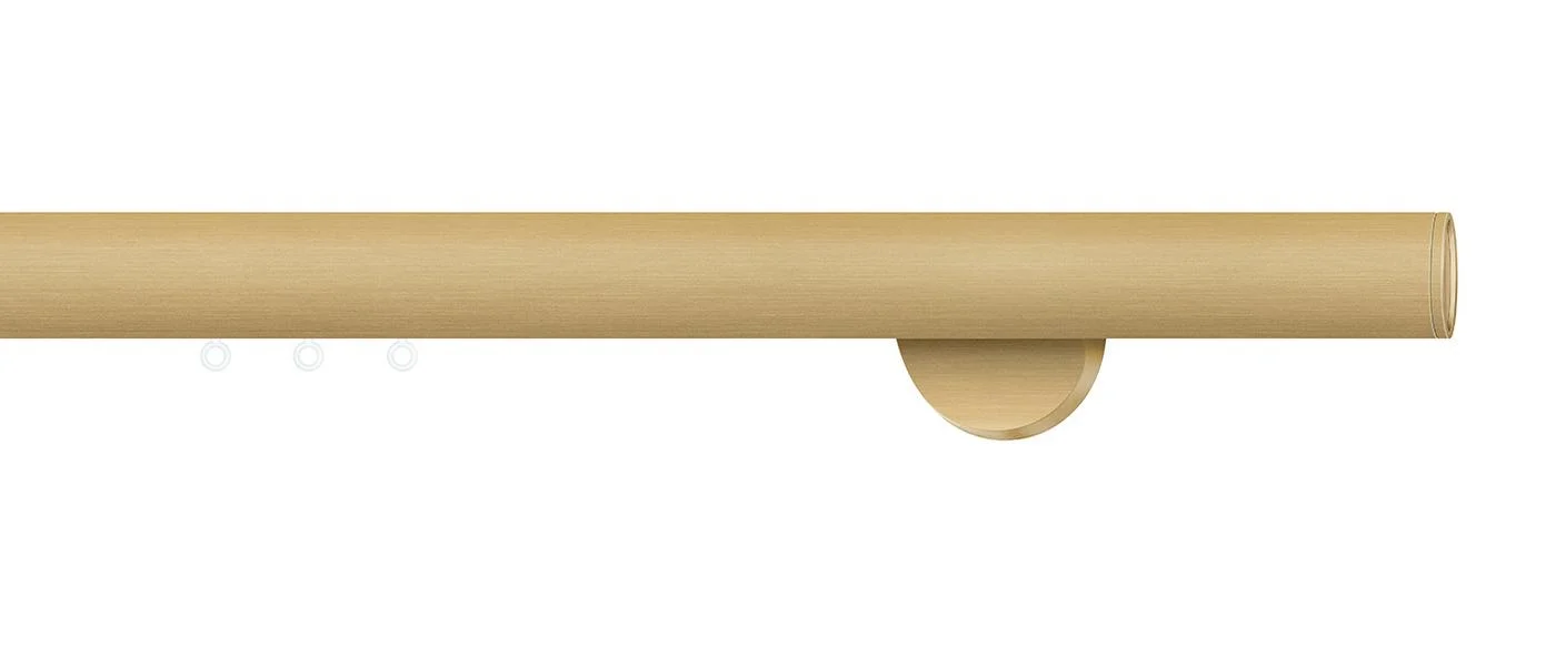 Brushed brass