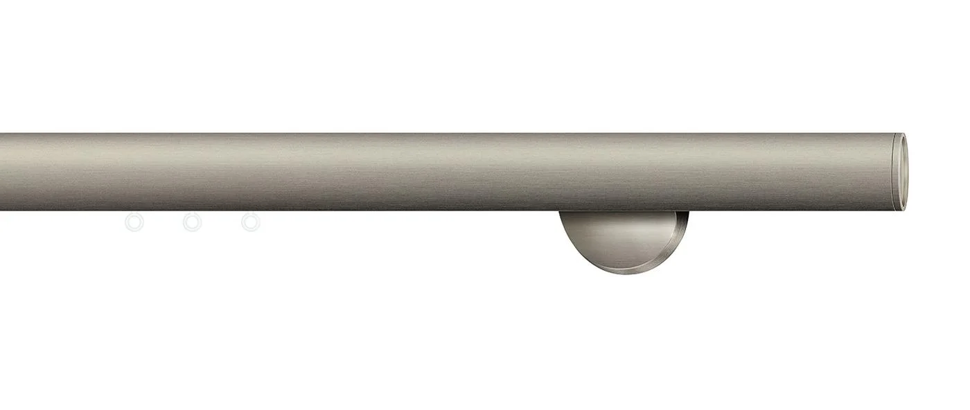 Brushed nickel