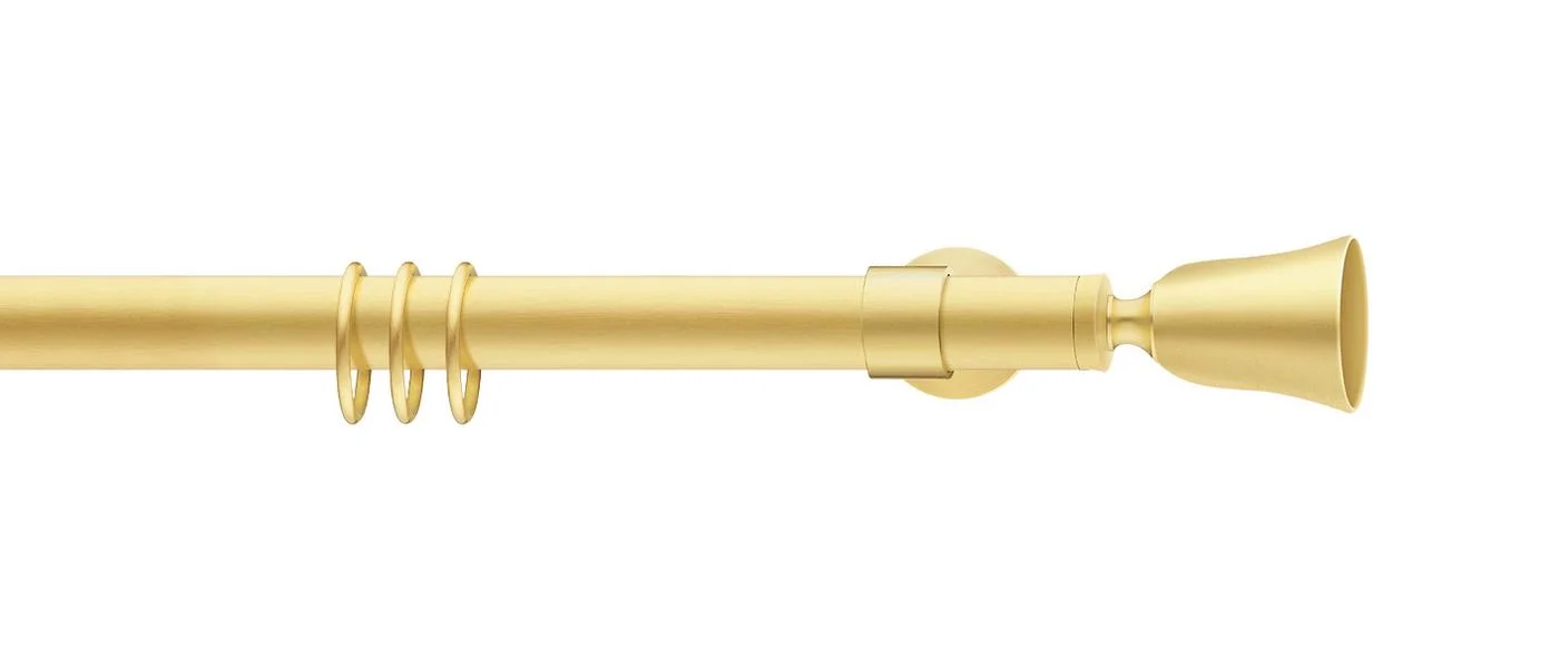 Brushed brass