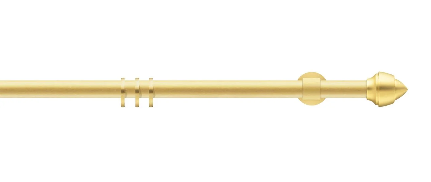 Brushed brass