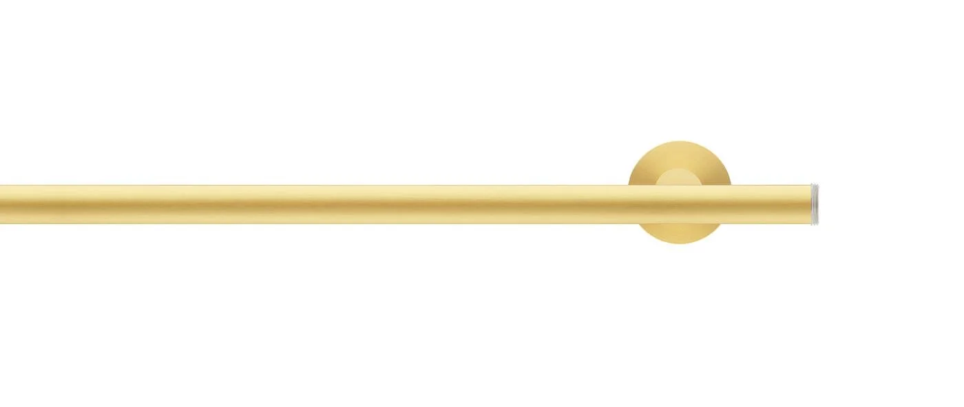 Brushed brass