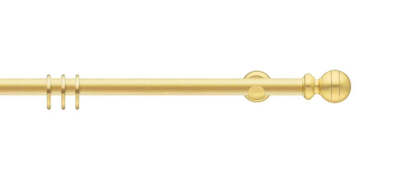 Brushed brass