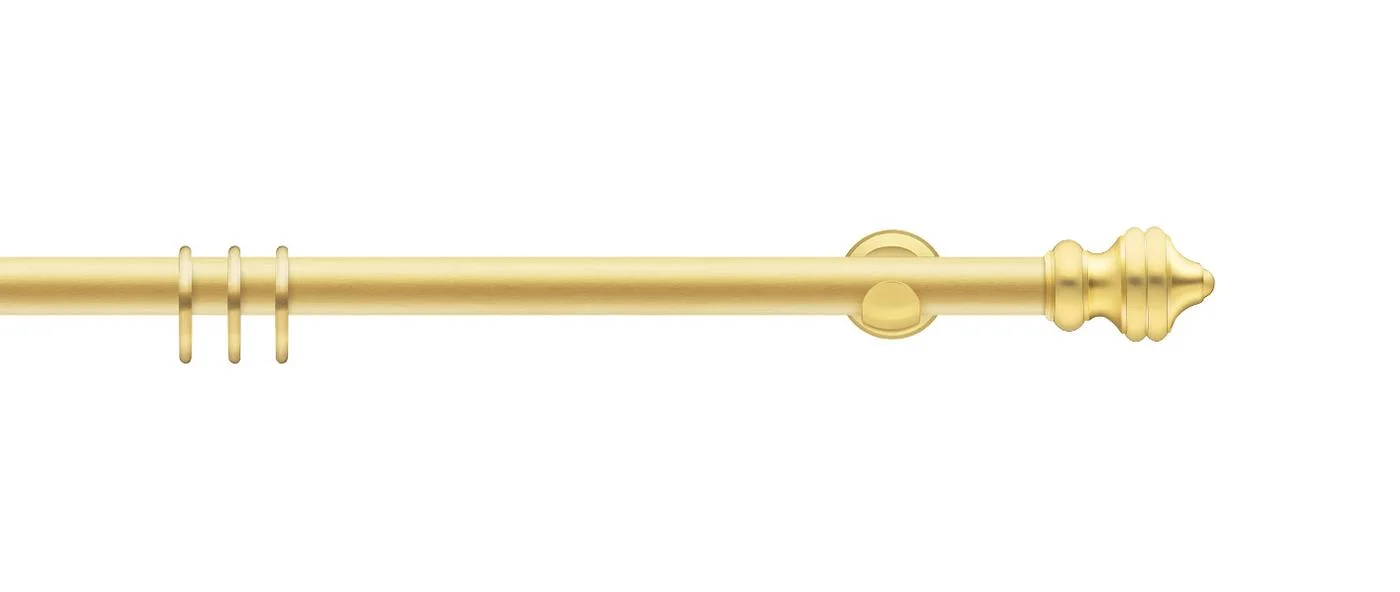 Brushed brass