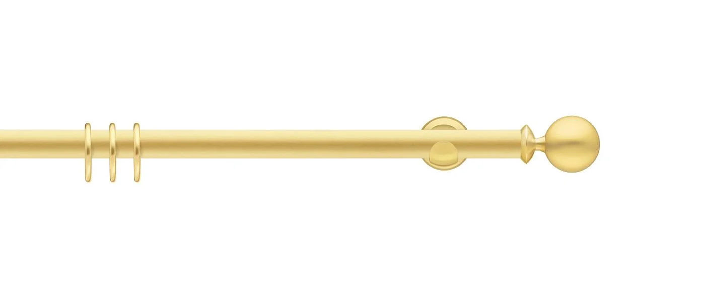 Brushed brass