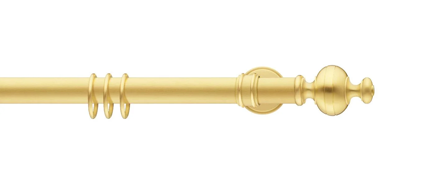 Brushed brass
