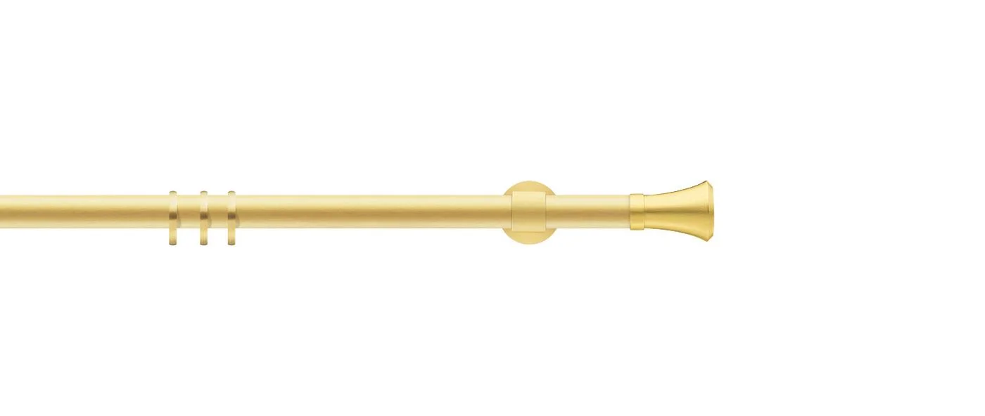 Brushed brass