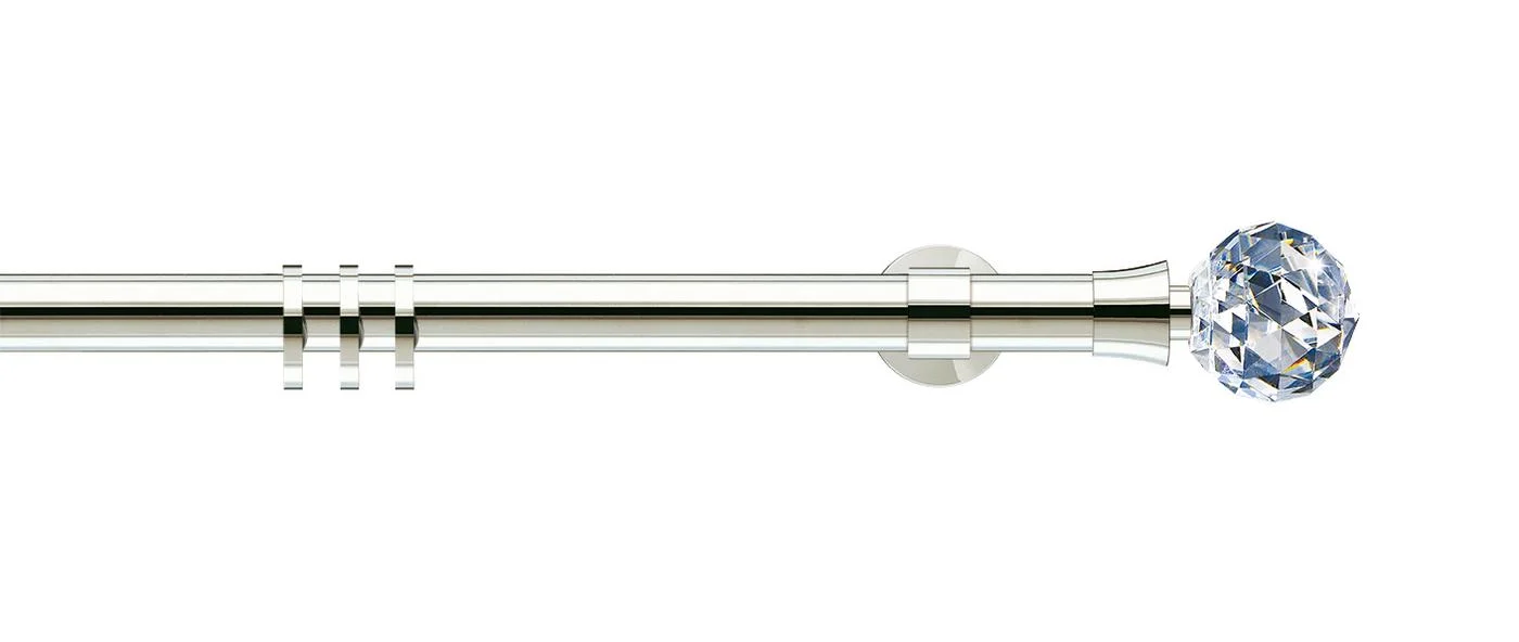 Nickel / crystal glass