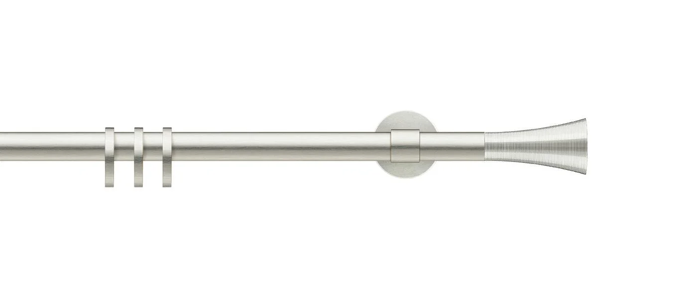 Brushed nickel