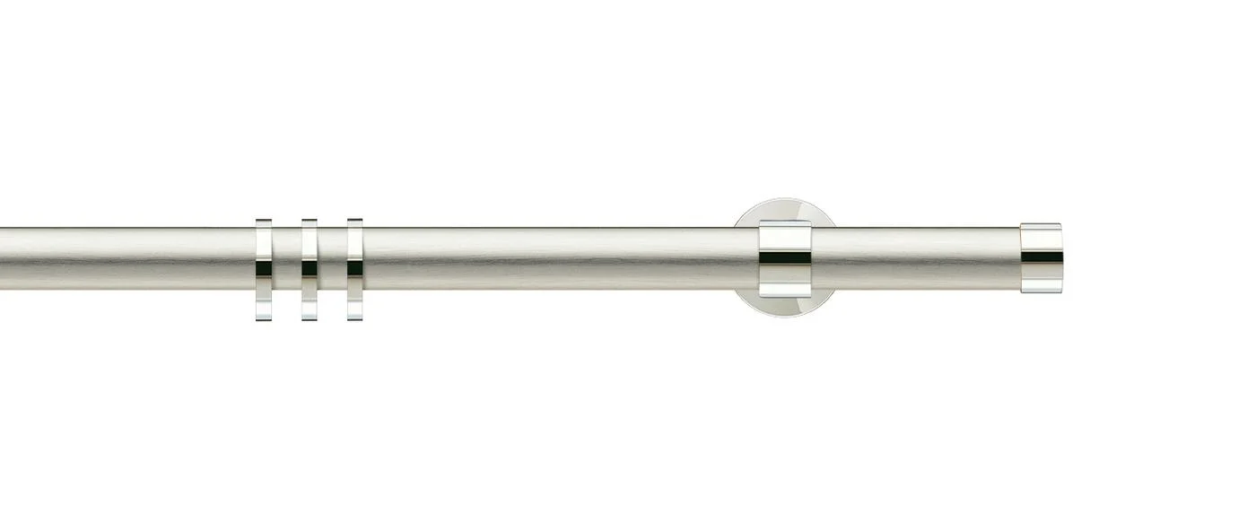 Brushed nickel / nickel