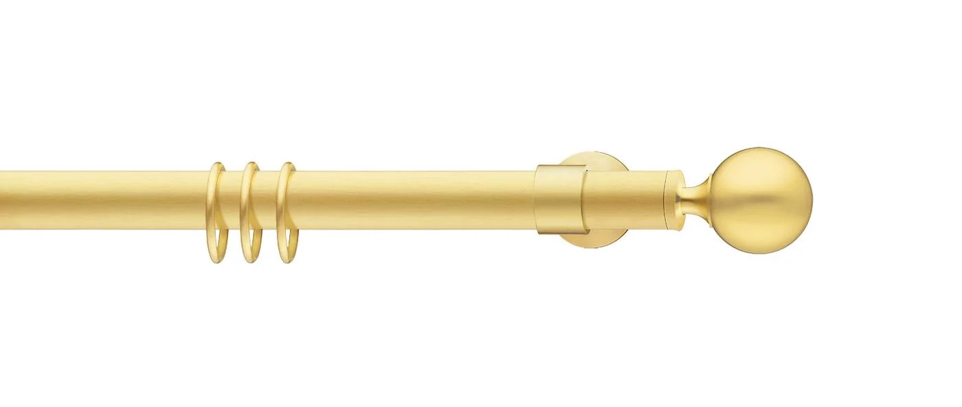 Brushed brass
