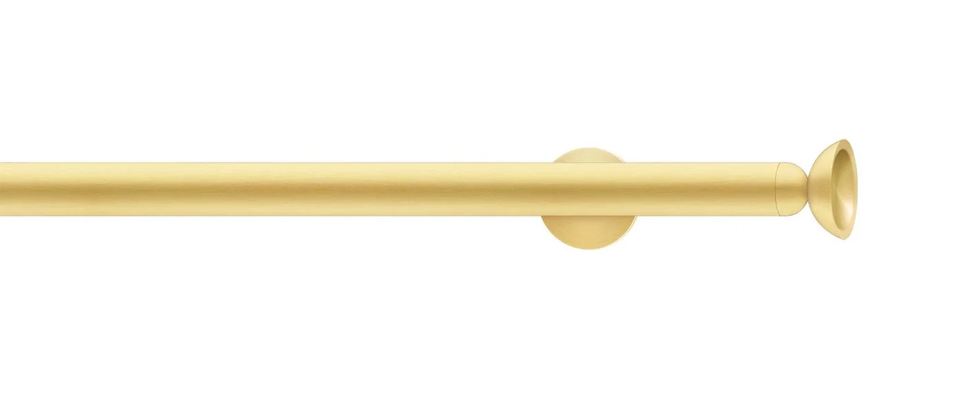 Brushed brass