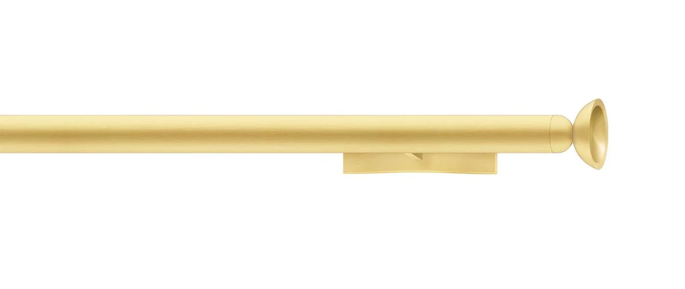 Brushed brass
