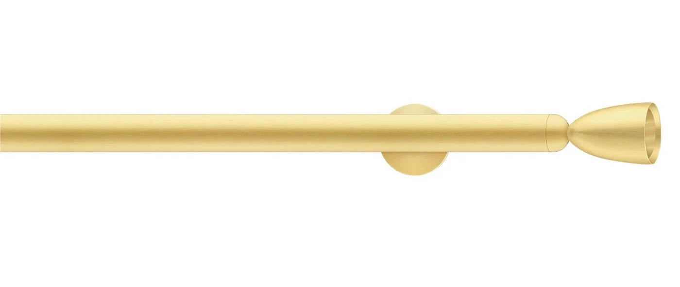 Brushed brass