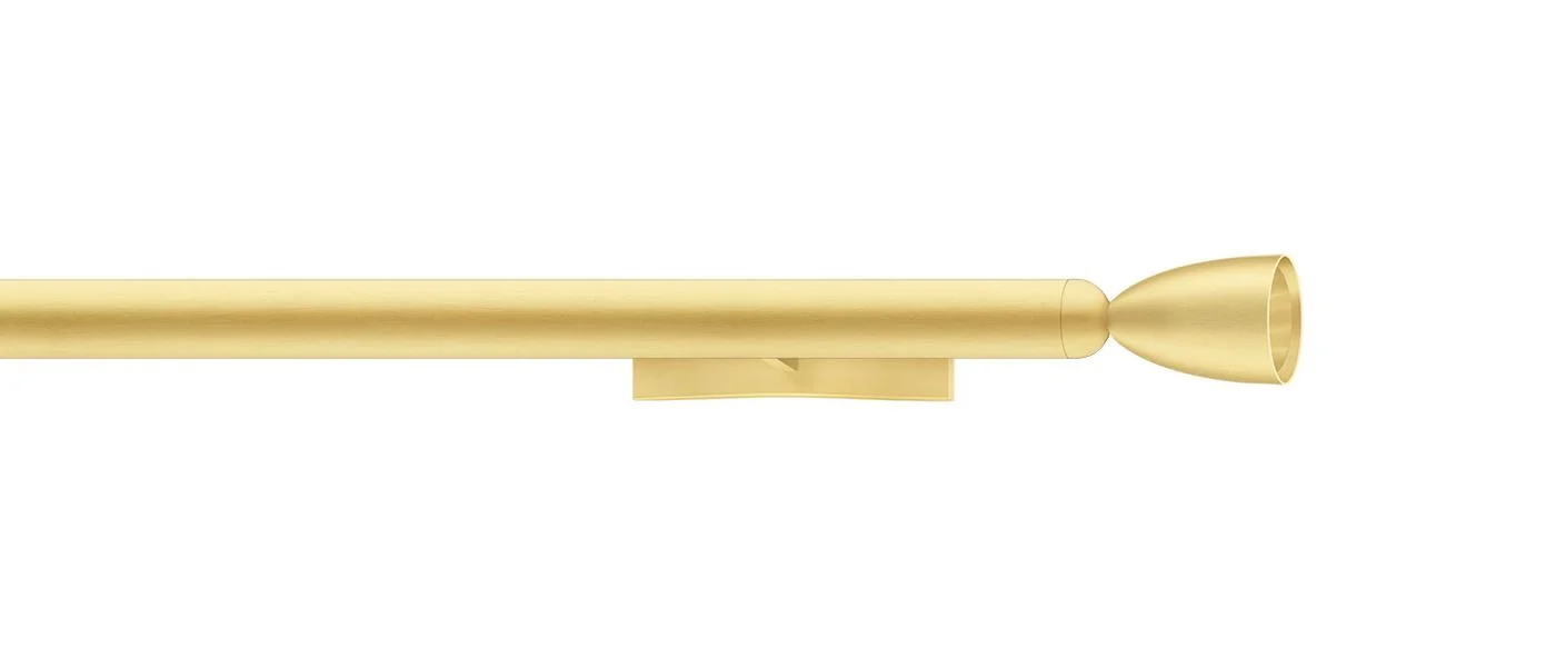 Brushed brass