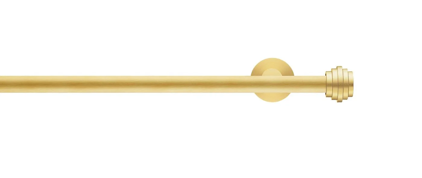 Brushed brass