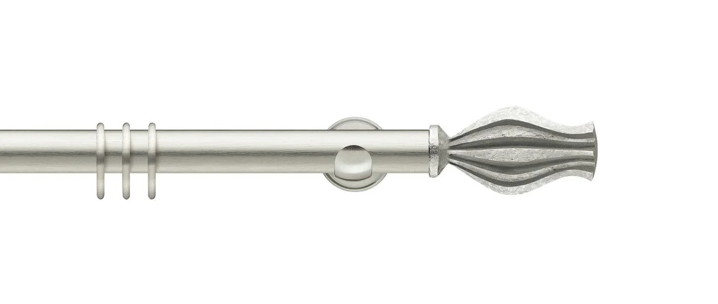Brushed nickel