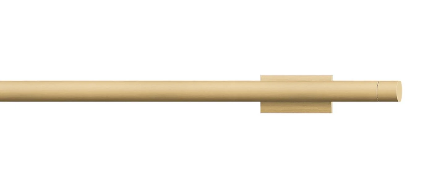 Brushed brass