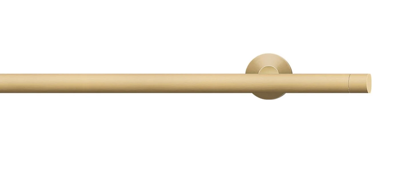 Brushed brass