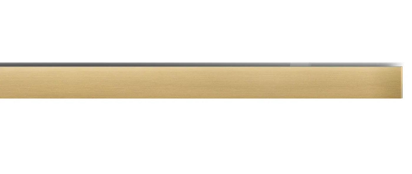 Brushed brass