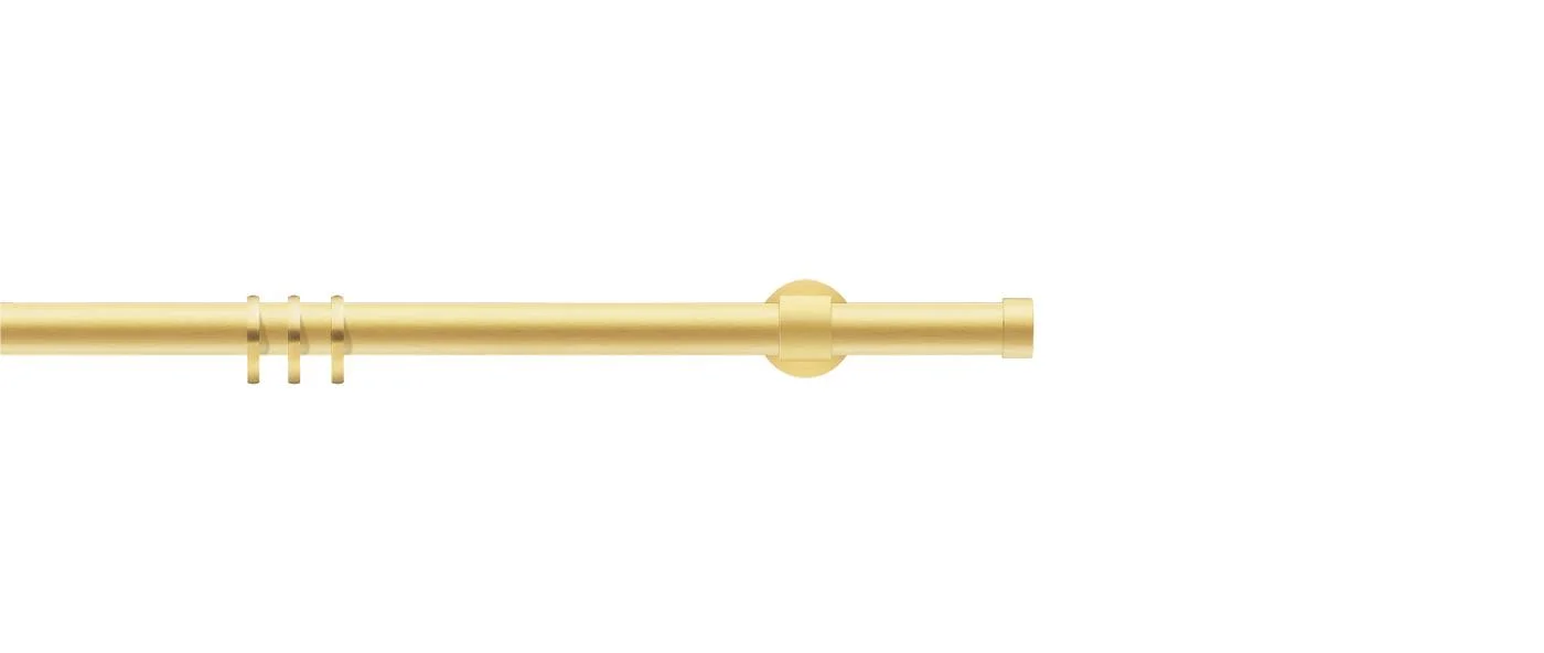 Brushed brass