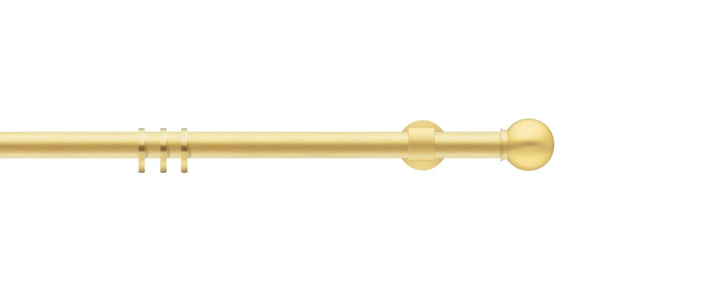 Brushed brass