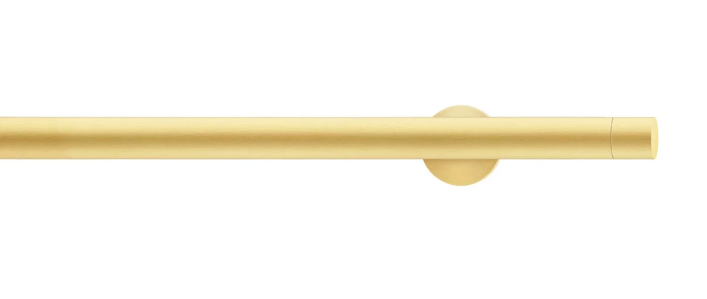 Brushed brass