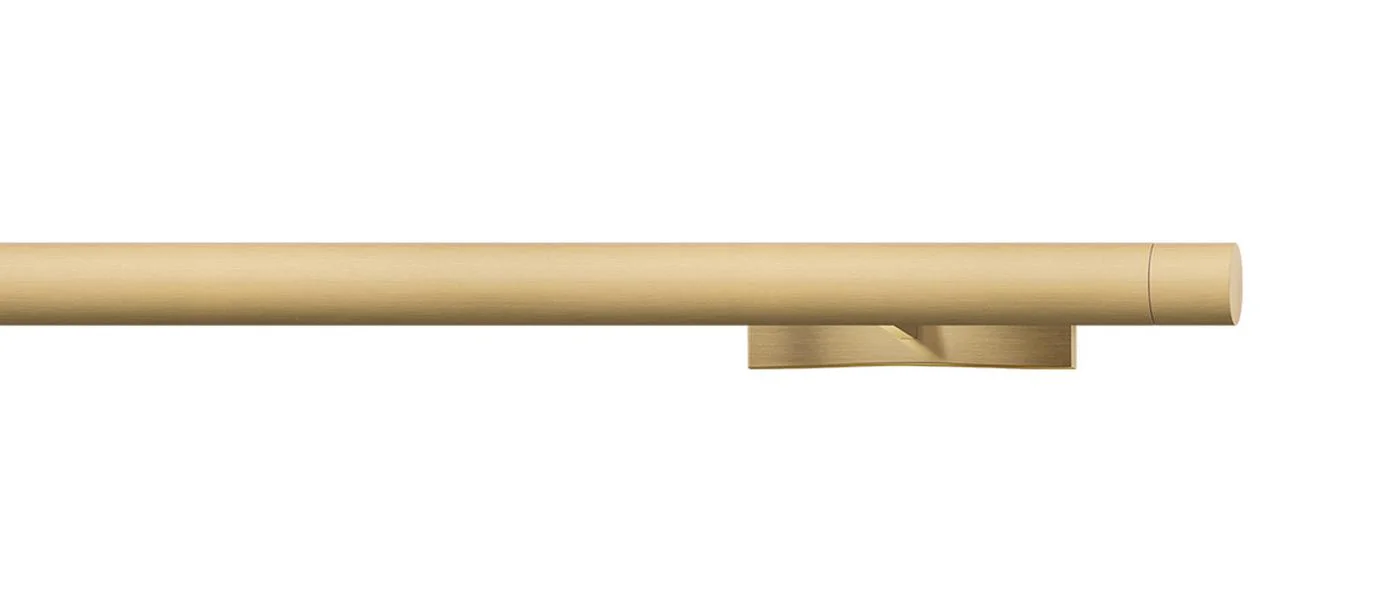 Brushed brass