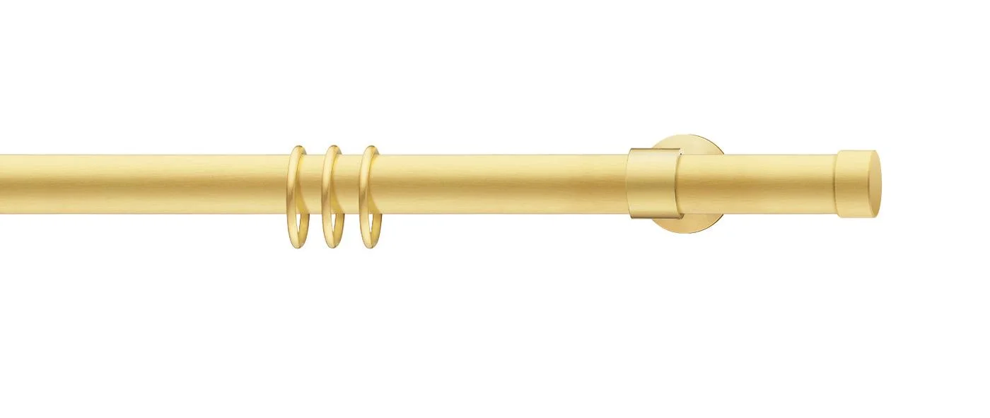 Brushed brass