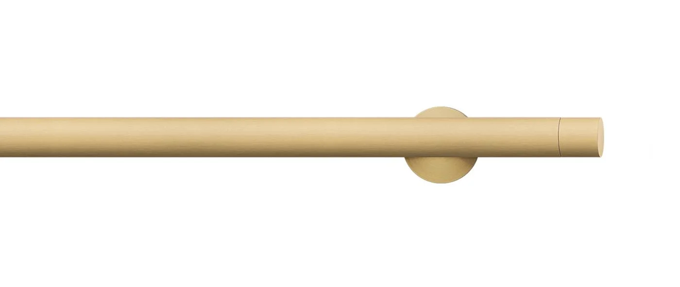 Brushed brass