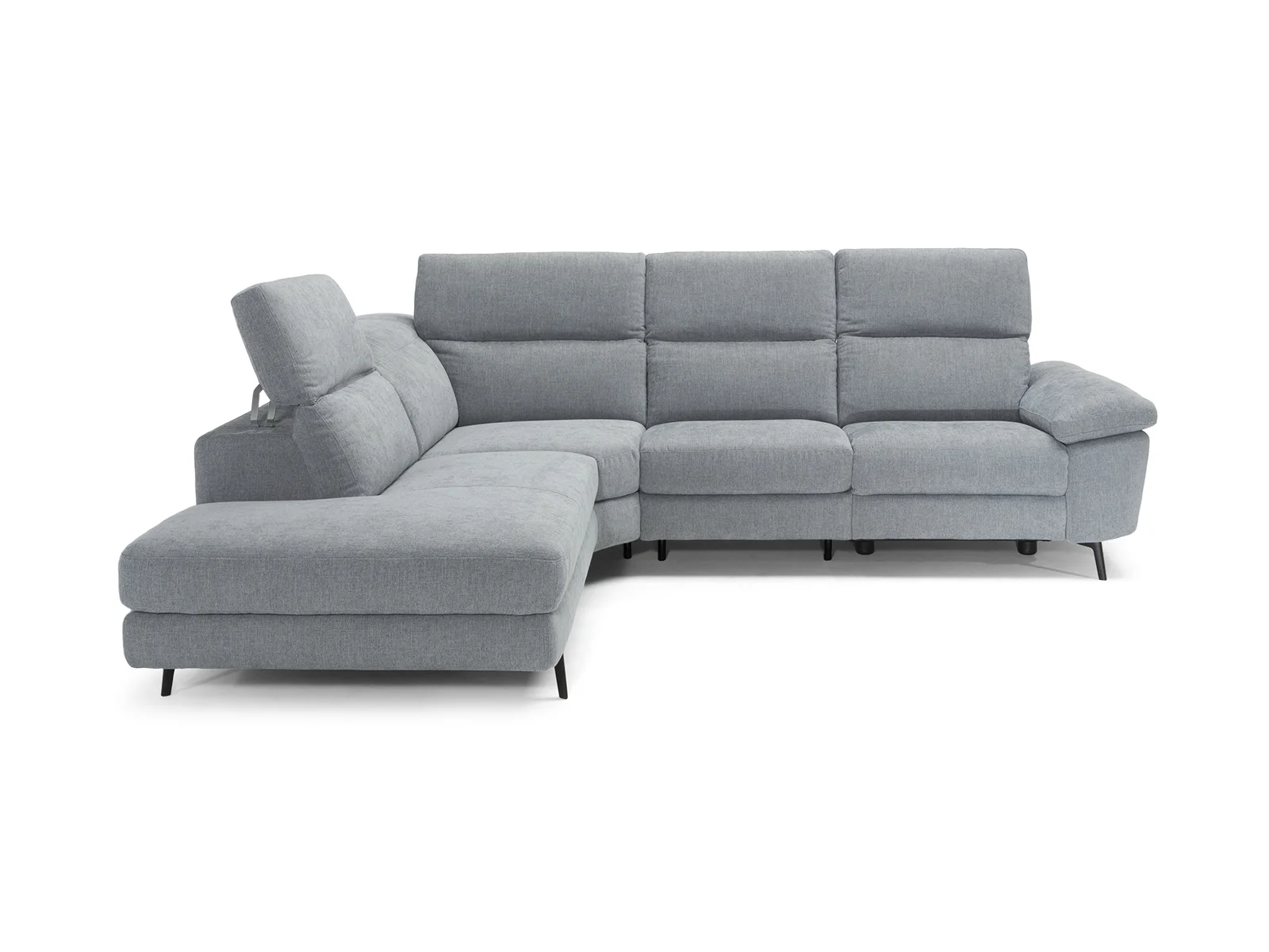 Sectional sofa with left open end - Fabric