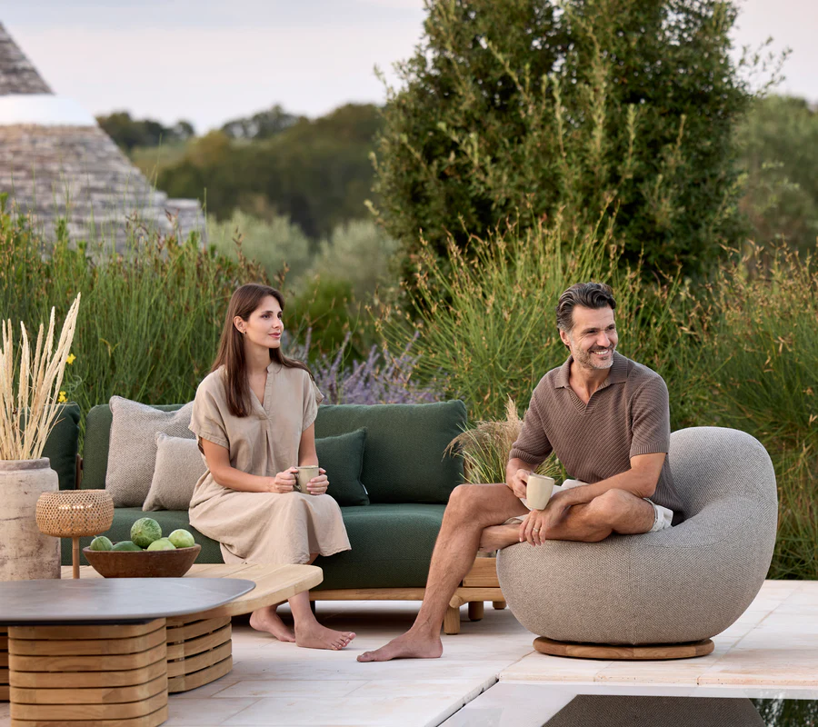 Furnishing the terrace with Cane-line terrace furniture