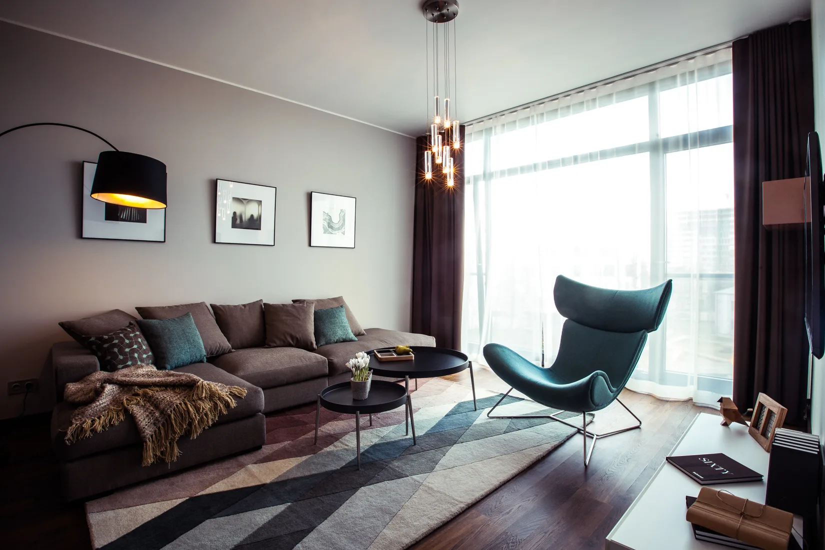“BoConcept” studio apartment in Riga