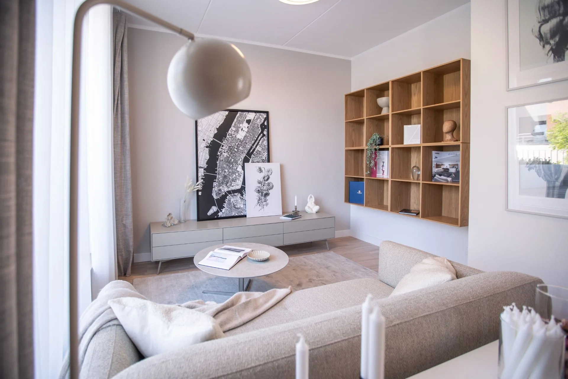 Demo apartment at MERKS Viesturdārzs
