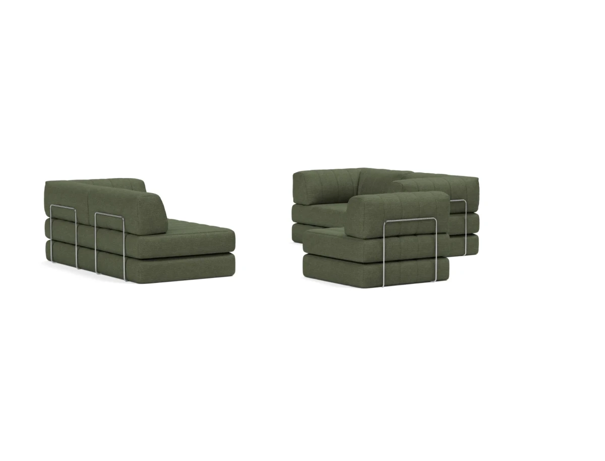 CozyPad Sofa Bed Corner with arms