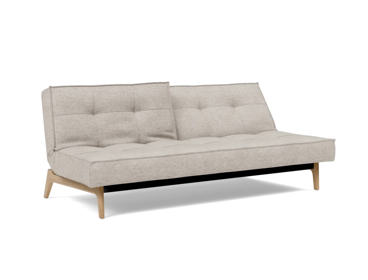 Splitback Eik Sofa Bed Oak