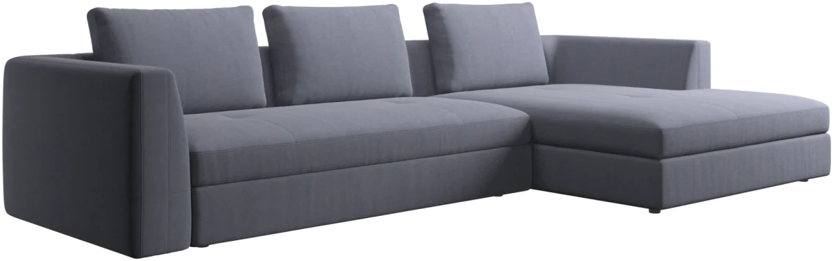Bergamo sofa with resting unit