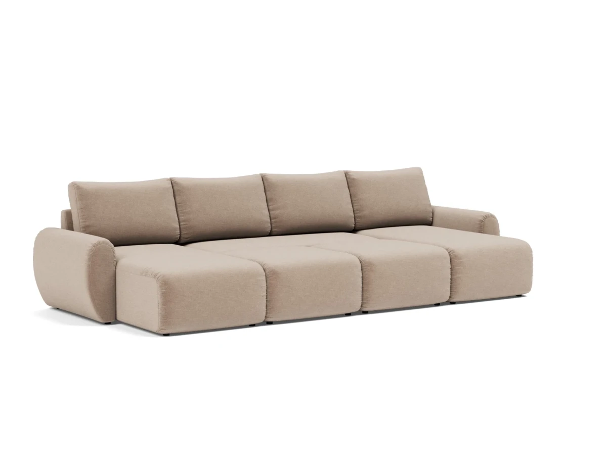 Norum Sofa Bed U-shape With Curve Arms
