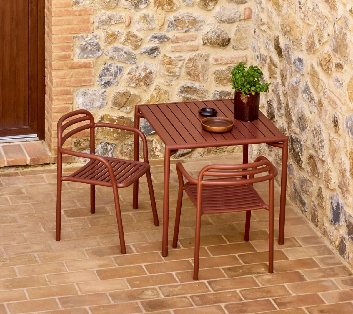 Bliss dining table incl. 2 armchairs