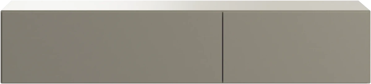 Lugano wall mounted cabinet with flip-up doors