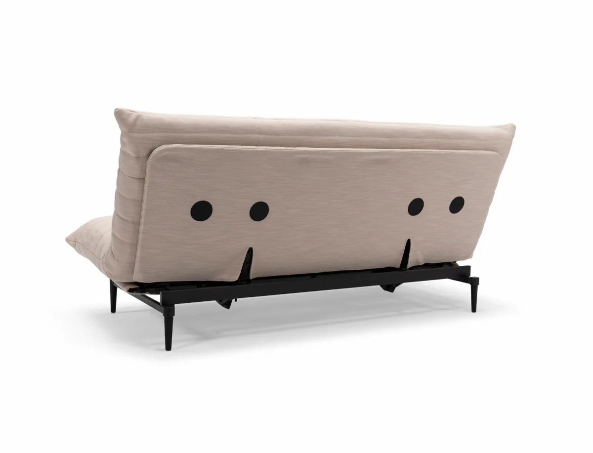 Colpus Black Sofa Bed Quiltus Soft Spring