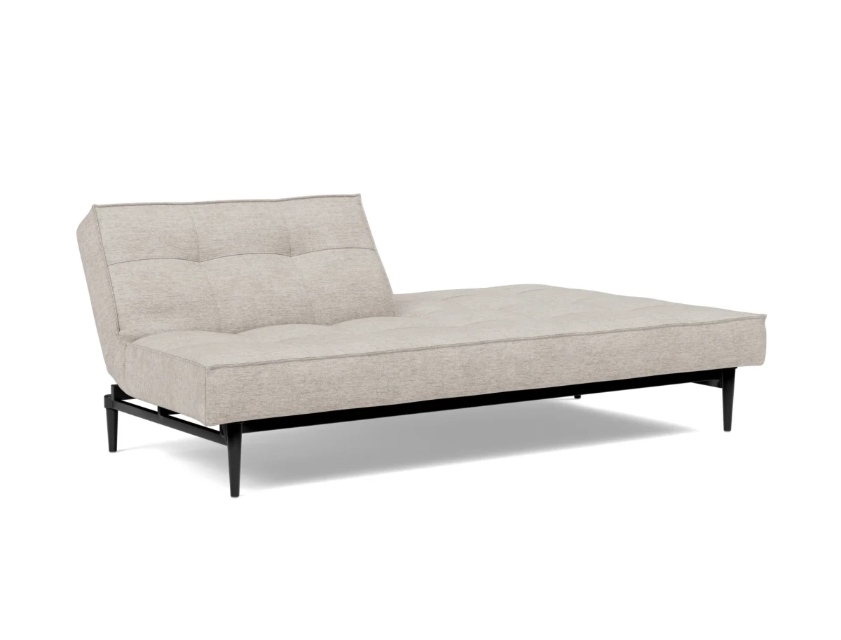 Splitback Styletto Sofa Bed Black Wood